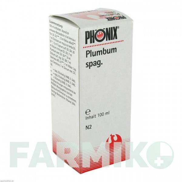 ФЕНИКС ПЛЮМБУМ (PHoNIX PLUMBUM) смесь 100 мл - Гомеопатия PHONIX LABORATORIUM