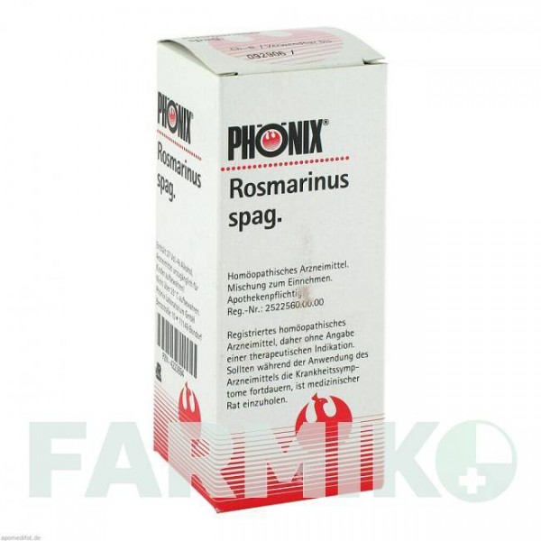 ФЕНИКС РОЗМАРИНУС (PHoNIX ROSMARINUS) смесь 100 мл - Гомеопатия PHONIX LABORATORIUM