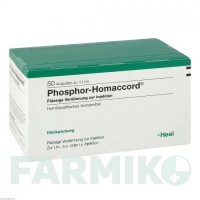 ФОСФОР ХОМАККОРД (PHOSPHOR HOMACCORD) ампулы 50 шт - Гомеопатия BIOLOGISCHE HEILMITTEL HEEL