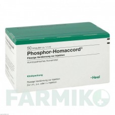 ФОСФОР ХОМАККОРД (PHOSPHOR HOMACCORD) ампулы 50 шт - Гомеопатия BIOLOGISCHE HEILMITTEL HEEL