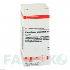 ФОСФОРУС АМОРФУС (PHOSPHORUS AMORPHUS) D 8 таблетки 80 шт - Гомеопатия DHU
