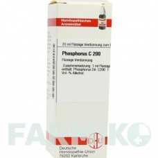 ФОСФОРУС (PHOSPHORUS) C 200 раствор 20 мл - Гомеопатия DHU