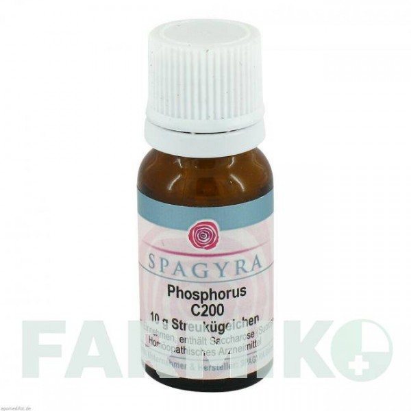 ФОСФОРУС (PHOSPHORUS) C 200 глобули 10 г - Гомеопатія SPAGYRA