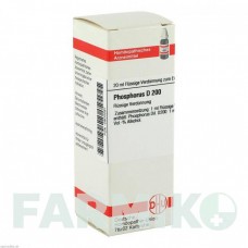 ФОСФОРУС (PHOSPHORUS) D 200 раствор 20 мл - Гомеопатия DHU