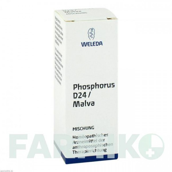 ФОСФОРУС (PHOSPHORUS) D 24 суміш 20 мл - Гомеопатія WELEDA
