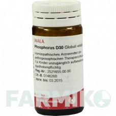 ФОСФОРУС (PHOSPHORUS) D 30 глобули 20 г - Гомеопатия WALA HEILMITTEL