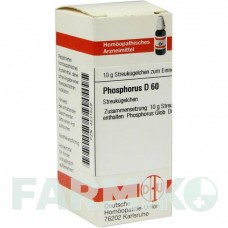 ФОСФОРУС (PHOSPHORUS) D 60 глобули 10 г - Гомеопатия DHU