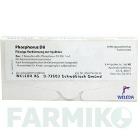 ФОСФОРУС (PHOSPHORUS) D 8 ампулы 8x1 мл - Гомеопатия WELEDA