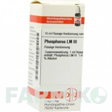 ФОСФОРУС (PHOSPHORUS) LM III раствор 10 мл - Гомеопатия DHU