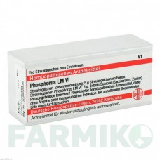 ФОСФОРУС (PHOSPHORUS) LM VI глобули 5 г - Гомеопатия DHU