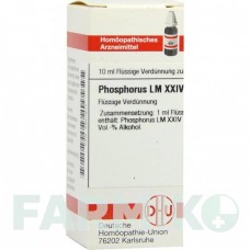 ФОСФОРУС (PHOSPHORUS) LM XXIV раствор 10 мл - Гомеопатия DHU