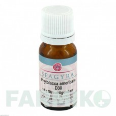 ФІТОЛАККА АМЕРИКАНА (PHYTOLACCA AMERICANA) D 30 глобули 10 г - Гомеопатія SPAGYRA