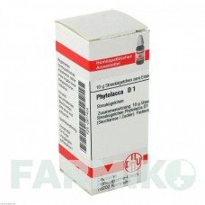 ФИТОЛАККА (PHYTOLACCA) D 1 глобули 10 г - Гомеопатия DHU