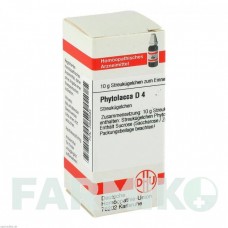 ФИТОЛАККА (PHYTOLACCA) D 4 глобули 10 г - Гомеопатия DHU