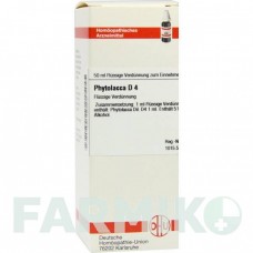 ФИТОЛАККА (PHYTOLACCA) D 4 раствор 50 мл - Гомеопатия DHU