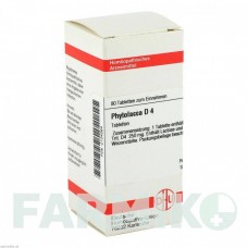 ФИТОЛАККА (PHYTOLACCA) D 4 таблетки 80 шт - Гомеопатия DHU