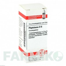 ФИТОЛАККА (PHYTOLACCA) D 6 глобули 10 г - Гомеопатия DHU