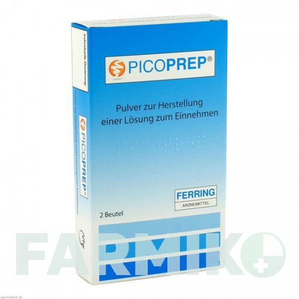 ПИКОПРЕП (PICOPREP) порошок 2 шт - Активные вещества FERRING