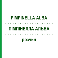 ПИМПИНЕЛЛА АЛЬБА (PIMPINELLA ALBA) раствор 50 мл - Гомеопатия DHU