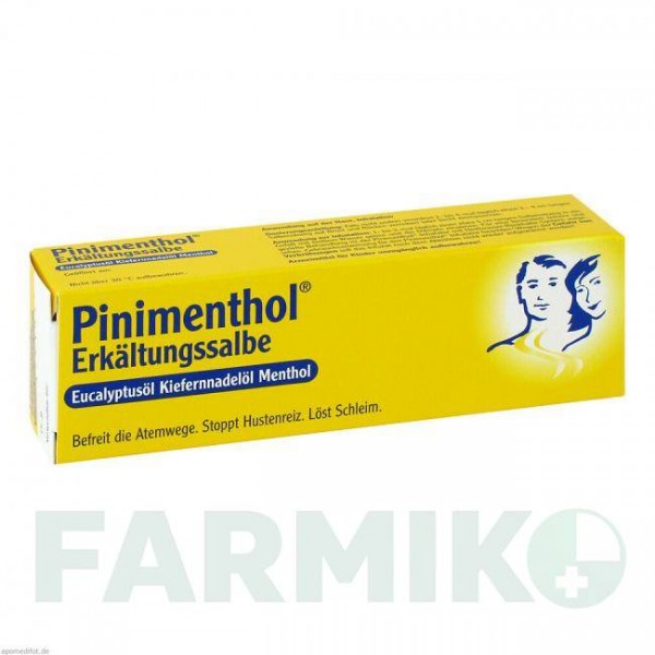 ПІНІМЕНТОЛ (PINIMENTHOL) крем 20 г - Активні речовини DR.WILLMAR SCHWABE