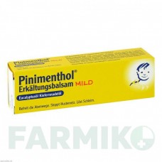 ПИНИМЕНТОЛ (PINIMENTHOL) мазь 20 г - Активные вещества DR.WILLMAR SCHWABE