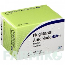 ПИОГЛИТАЗОН (PIOGLITAZON) 15 мг таблетки 98 шт - Пиоглитазон PUREN PHARMA