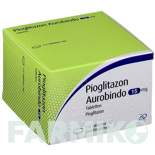 ПИОГЛИТАЗОН (PIOGLITAZON) 15 мг таблетки 112 шт - Пиоглитазон PUREN PHARMA
