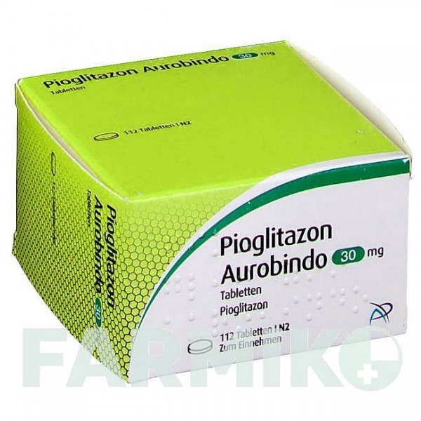 ПИОГЛИТАЗОН (PIOGLITAZON) 30 мг таблетки 28 шт - Пиоглитазон PUREN PHARMA