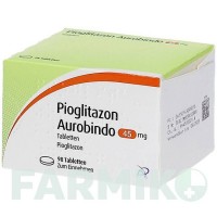 ПІОГЛІТАЗОН (PIOGLITAZON) 45 мг таблетки 98 шт - Піоглітазон PUREN PHARMA
