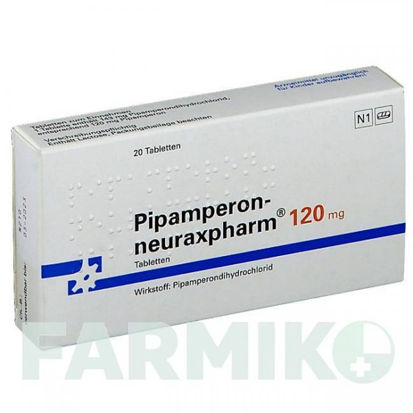 ПИПАМПЕРОН (PIPAMPERON) 120 мг таблетки 20 шт - Пипамперон NEURAXPHARM