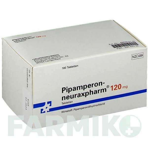 ПИПАМПЕРОН (PIPAMPERON) 120 мг таблетки 100 шт - Пипамперон NEURAXPHARM