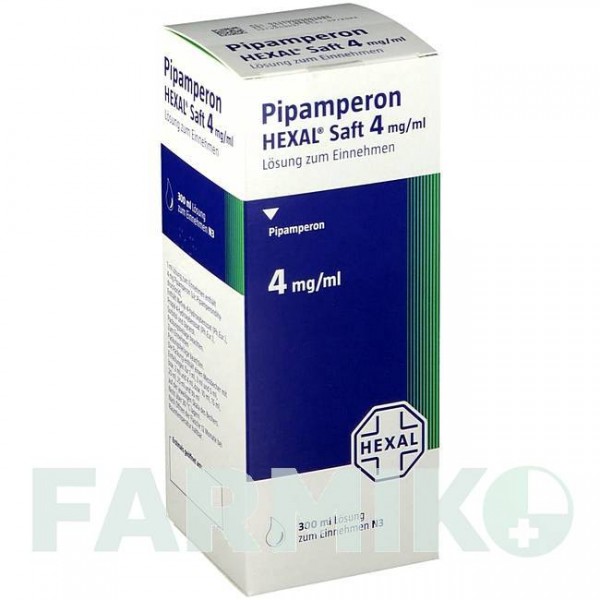 ПІПАМПЕРОН (PIPAMPERON) 4 мг/мл розчин 300 мл - Піпамперон HEXAL