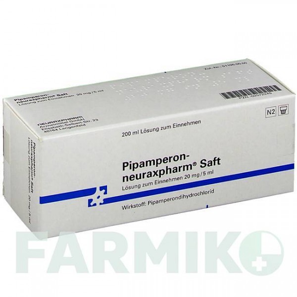 ПИПАМПЕРОН (PIPAMPERON) раствор 200 мл - Пипамперон NEURAXPHARM
