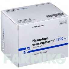 ПІРАЦЕТАМ (PIRACETAM) 1200 мг таблетки 60 шт - Пірацетам NEURAXPHARM