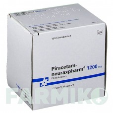 ПІРАЦЕТАМ (PIRACETAM) 1200 мг таблетки 100 шт - Пірацетам NEURAXPHARM