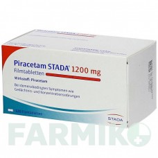 ПІРАЦЕТАМ (PIRACETAM) 1200 мг таблетки 120 шт - Пірацетам STADAPHARM