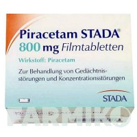 ПІРАЦЕТАМ (PIRACETAM) 800 мг таблетки 30 шт - Пірацетам STADAPHARM