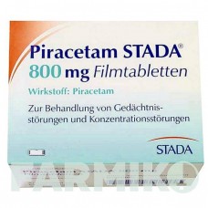 ПІРАЦЕТАМ (PIRACETAM) 800 мг таблетки 30 шт - Пірацетам STADAPHARM