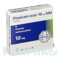 ПІРОКСИКАМ (PIROXICAM) 10 мг таблетки 20 шт - Піроксикам HEXAL