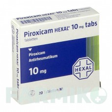ПИРОКСИКАМ (PIROXICAM) 10 мг таблетки 20 шт - Пироксикам HEXAL