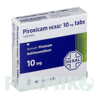 ПІРОКСИКАМ (PIROXICAM) 10 мг таблетки 50 шт - Піроксикам HEXAL