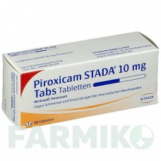 ПИРОКСИКАМ (PIROXICAM) 10 мг таблетки 50 шт - Пироксикам STADAPHARM