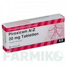 ПИРОКСИКАМ (PIROXICAM) 20 мг таблетки 20 шт - Пироксикам ABZ PHARMA