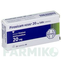ПІРОКСИКАМ (PIROXICAM) 20 мг таблетки 20 шт - Піроксикам HEXAL