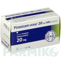 ПІРОКСИКАМ (PIROXICAM) 20 мг таблетки 100 шт - Піроксикам HEXAL