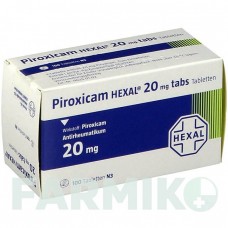 ПИРОКСИКАМ (PIROXICAM) 20 мг таблетки 100 шт - Пироксикам HEXAL