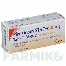 ПИРОКСИКАМ (PIROXICAM) 20 мг таблетки 50 шт - Пироксикам STADAPHARM