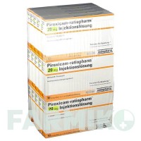 ПИРОКСИКАМ (PIROXICAM) 20 раствор 150 шт - Пироксикам RATIOPHARM