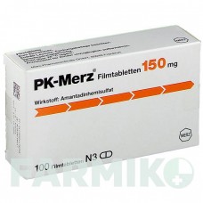 ПК МЕРЦ (PK MERZ) 150 мг таблетки 100 шт - Амантадин MERZ