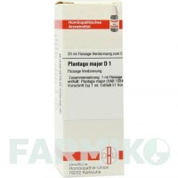 ПЛАНТАГО МАЙОР (PLANTAGO MAJOR) D 1 раствор 20 мл - Гомеопатия DHU